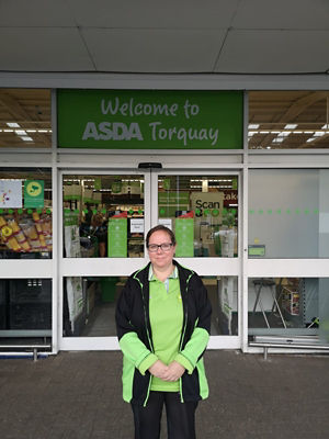 Katie Harper from Asda Torquay
