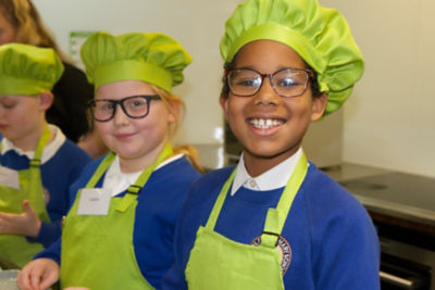 Sharp Lane Primary School Veg Heroes with Asda Middleton