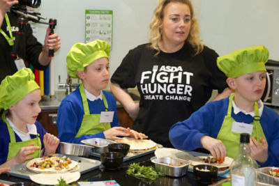 Sharp Lane Primary School Veg Heroes with Asda Middleton