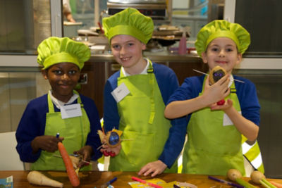 Sharp Lane Primary School Veg Heroes with Asda Middleton