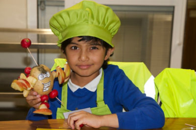 Sharp Lane Primary School Veg Heroes with Asda Middleton
