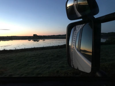 Asda lorry driver Ian McIlroy takes stunning pictures on his delivery route