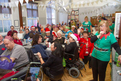 Bev Ashdown from Asda Watford organised a Christmas surprise for disability charity DRUM