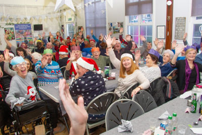 Bev Ashdown from Asda Watford organised a special Christmas party for disability charity DRUM