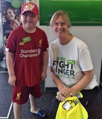 Seven-year-old Jack given day to remember by colleagues at our Breck Road store