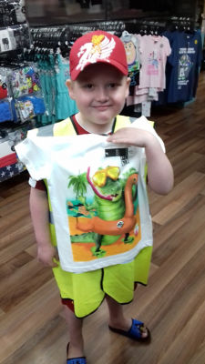 Seven-year-old Jack given day to remember by colleagues at our Breck Road store