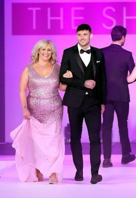 jacqui Johnson from Asda Hull Living took part in the Breast Cancer Care fashion show