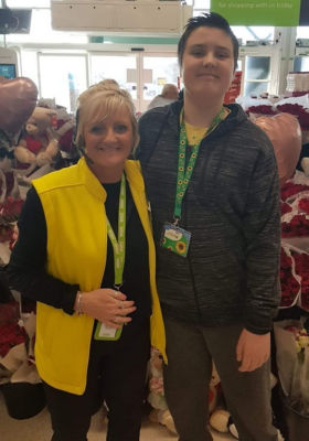 James Felix at Asda Tonypandy