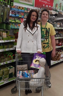 James Felix at Asda Tonypandy
