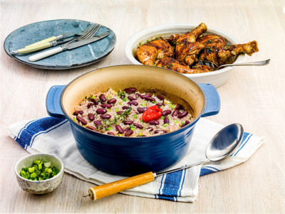 Asda Meals That Made Them Jasmin Cox-Williams rice and peas recipe 