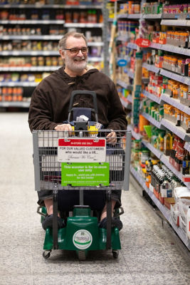 Customer John Cameron loves the friendly service he gets at Asda Wallington
