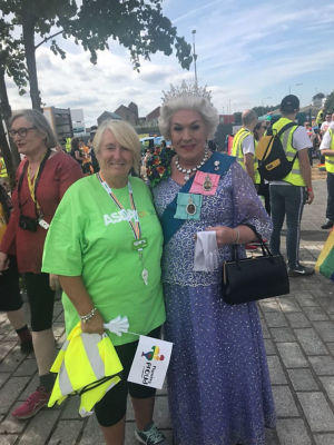 Karen Fulton from Asda Aye at Glasgow Pride
