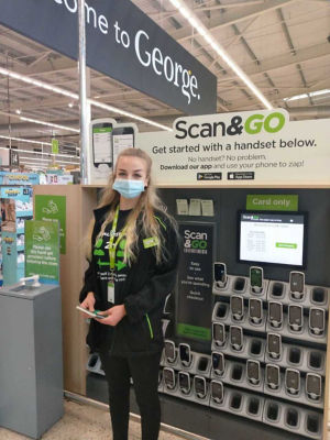 Katherine Grindley at Asda Leith