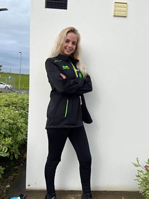 Katherine Grindley at Asda Leith