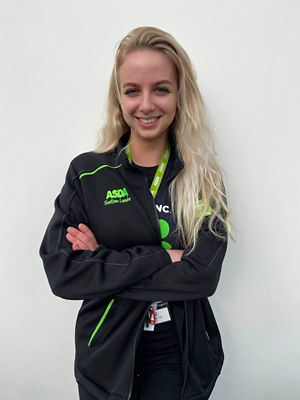 Katherine Grindley at Asda Leith