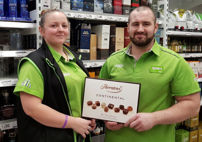 Valentine's Day at Asda Tonypandy