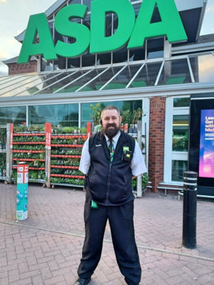 Andy Reagan at Asda Killingbeck