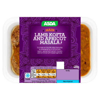 Lamb Kofta and Apricot Masala