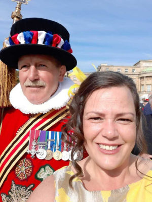 Laura Griffiths from Asda Bloxwich was invited to a garden party at Buckingham Palace