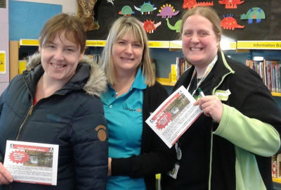 Asda community champions helping Friends of Culcheth Library