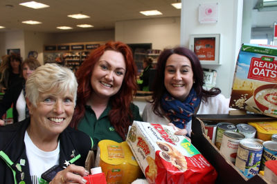 Donation from Asda Fight Hunger Create Change to Liverpool North Foodbank