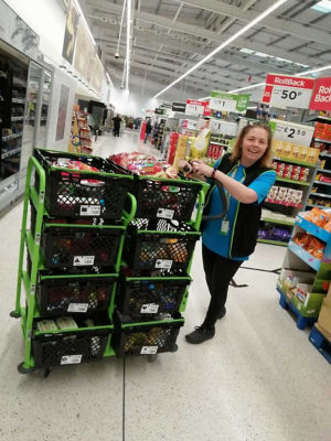 Liz Burden from Asda Newport Pillgwenlly