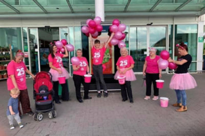Tickled Pink at Asda Longwell Green