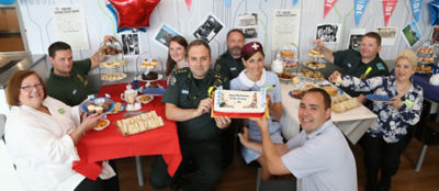 Asda Longwell Green celebrates the NHS's 70th anniversary