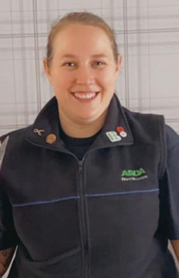 Lucy Mansell-Render from Asda Washington George depot