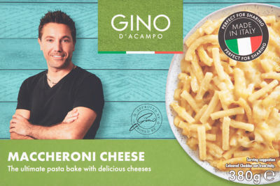 Gino D'Acampo Maccheroni cheese at Asda