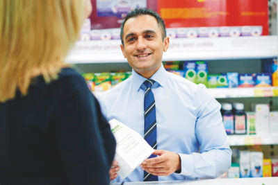 Maq Din in Asda Pharmacy