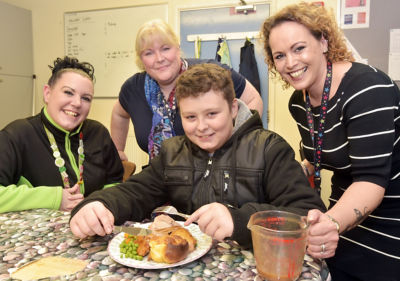 Asda Thurmaston community champion Melissa at Melton Learning Hub