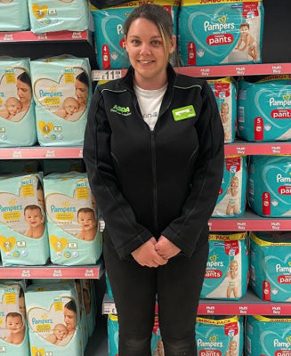 Michaela Gorman from Asda Whitehaven
