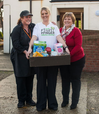 Middlesbrough Fight Hunger Jenny, Kat and Helen