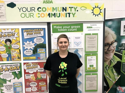 Asda Mount Pleasant community champion Sarah Cranswick