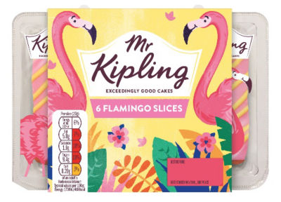 Mr Kipling Flamingo Slices