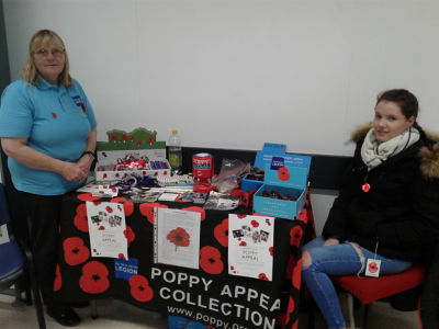 Poppy Appeal at Asda Darlington