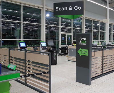 Newport Scan & Go checkouts