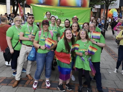 Asda colleagues support Nottingham Pride