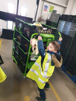 Logan and Jenson so obsessed with Asda Isle of Wight that they've made own delivery van