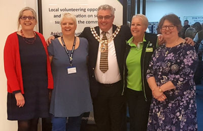 Sharon Noble from Asda Fareham at One Community's opening
