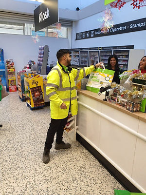 Asda Perry Barr colleague Tayyib works on new James Bond film