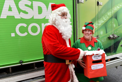 Eve Taylor from Dudley loves the green Asda vans