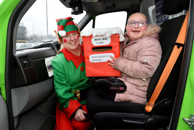 Eve at Asda Brierley Hill's Christmas party