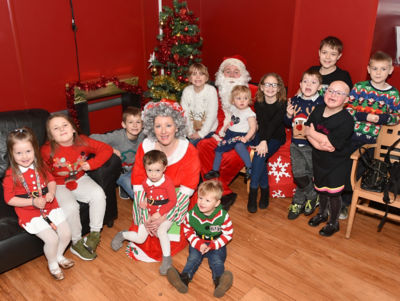 Emma Flavell from Asda Brierley Hill organised a Christmas party for children and parents