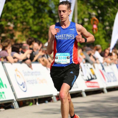 Asda colleague and marathon runner Phil Scott