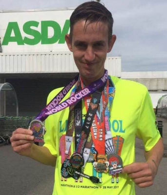 Asda St Leonards-on-Sea colleague and marathon runner Phil Scott