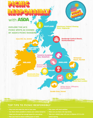 Asda Picnic Ranger initiative helps more people enjoy UK beauty spots