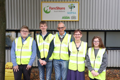 Funding from Asda Fight Hunger Create Change has enabled FareShare to open a new depot in Milton Keynes