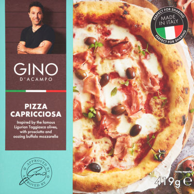 Gino D'Acampo Pizza Capricciosa at Asda